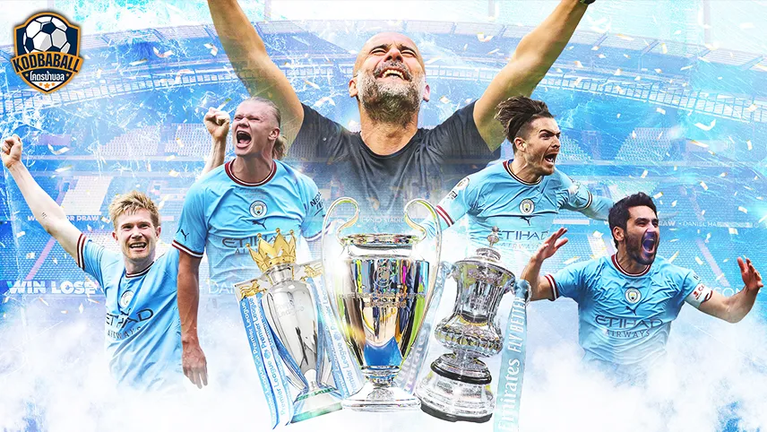 Manchaster City treble champs
