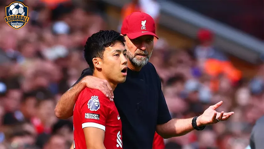 Wataru Endo กับ Jurgen Klopp