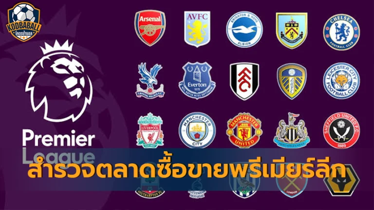 Read more about the article ตลาดซื้อขายนักเตะ Premier League จ่ายหนักเพื่อซื้อความสำเร็จ